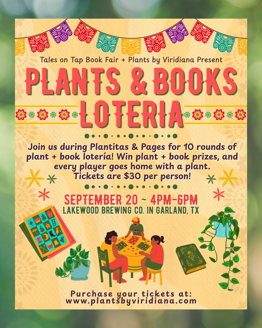 Plants & Books Loteria @ Plantitas & Pages 9.20